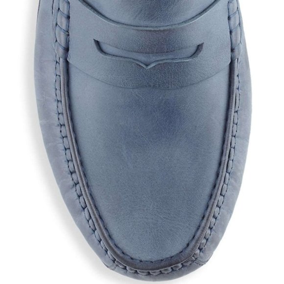 COLE HAAN Coburn Penny Washed Loafers INDIGO BLUE main image 6